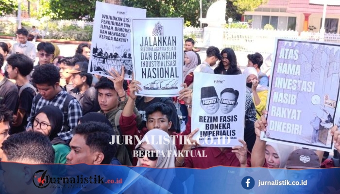 Demo MBG di Mataram: Mahasiswa dan Polisi Saling Dorong