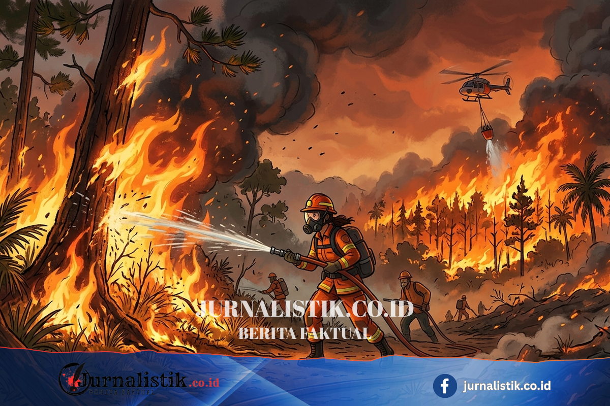 Peta Daerah Rawan Karhutla di Kalteng, Wilayah Selatan Masuk Zona Sangat Mudah Terbakar Regional 23 Juni 2026