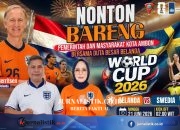 Basis Penggemar Kuat, Pemkot Ambon Gelar Nobar Piala Dunia Bareng Dubes Belanda Regional 20 Juni 2026