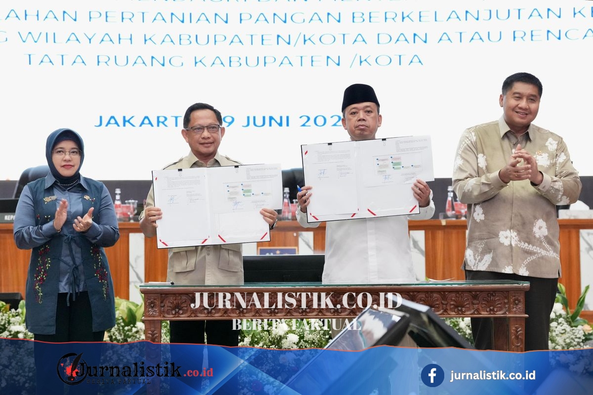 Dukung Swasembada Pangan, Mendagri Teken SEB Integrasi LP2B ke Tata Ruang Daerah News 19 Juni 2026