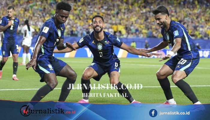 Man of the Match Brasil vs Haiti: Vinicius Junior, ancaman bagi pertahanan lawan