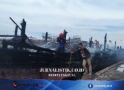6 Kapal Penangkap Ikan Terbakar di Pelabuhan Belawan, 12 Unit Damkar Diterjunkan Regional 20 Juni 2026