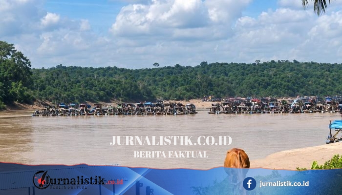 Walhi Temukan 300 Rakit Tambang Emas Ilegal, Pertanyakan Keseriusan Polda Jambi