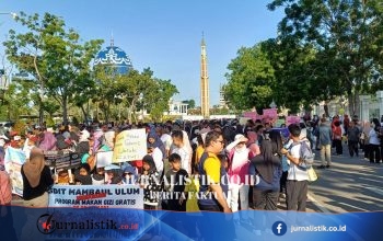 Disdik Batam: Ratusan Siswa SD-SMP Ikut Pawai Dukung MBG, “Kami Hanya Menawarkan jika Mau Ikut”