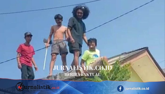SR (51) Pencabul Anak 12 Tahun Kabur ke Atap, Warga Pulogebang Cakung Pakai Drone untuk Melacak
