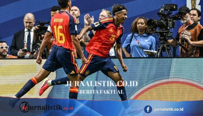 Spanyol Tumbangkan Arab Saudi 4-0, Lamine Yamal Lewati Rekor Lionel Messi