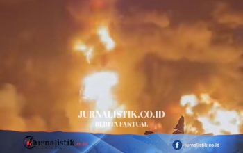 Pabrik Sandal di Tangerang Terbakar dan Meledak, Warga Berhamburan Panik