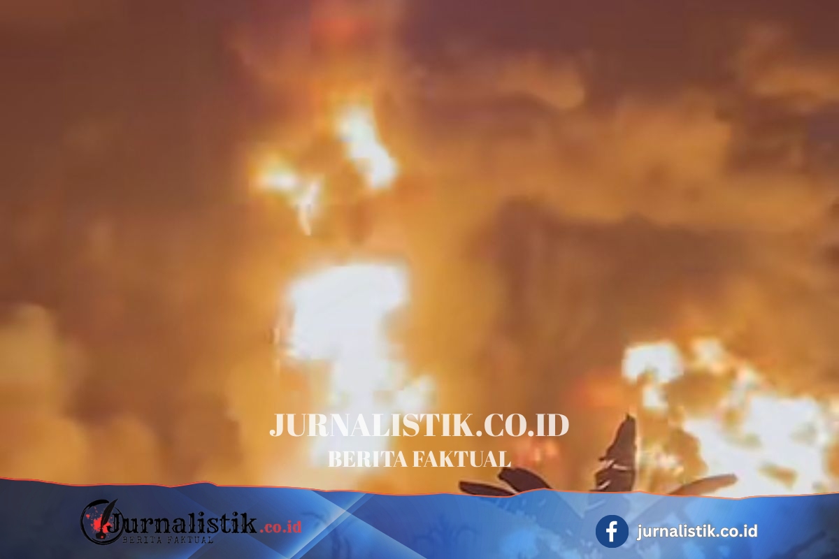 Pabrik Sandal di Tangerang Terbakar dan Meledak, Warga Panik Berhamburan News 22 Juni 2026