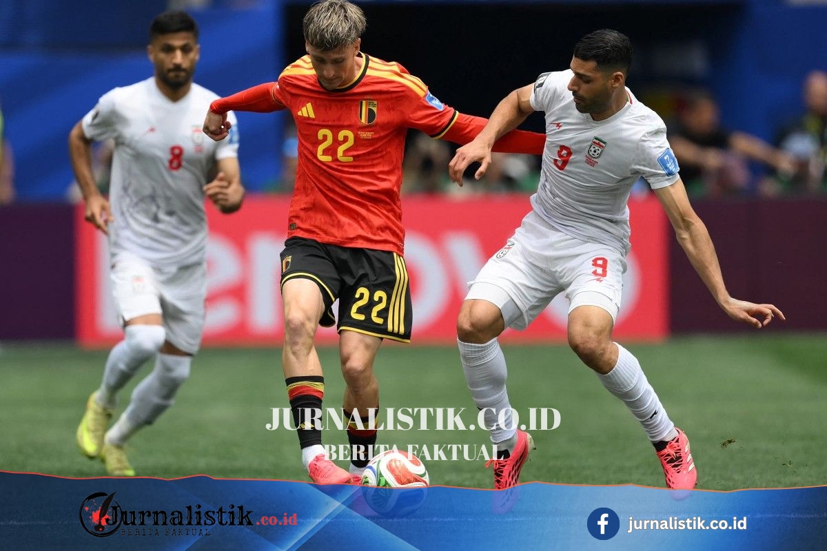 Hasil HT Belgia Vs Iran 0-0: Gol Taremi Dianulir, Babak Pertama Tanpa Pemenang Bola 22 Juni 2026