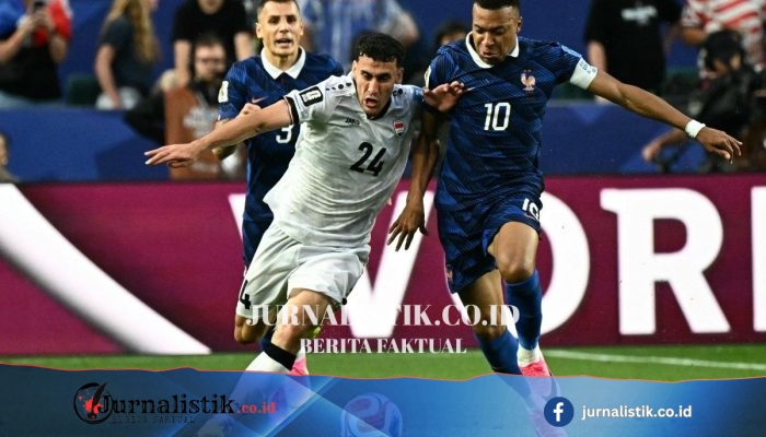 Man of the Match Perancis vs Irak: Statistik Gol Mbappe Kian Dekat dengan Messi