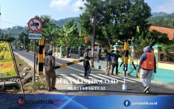 Portal Pembatas Ketinggian Banyumas-Mandirancan Roboh 3 Kali, Dishub Ancam Lapor Polisi
