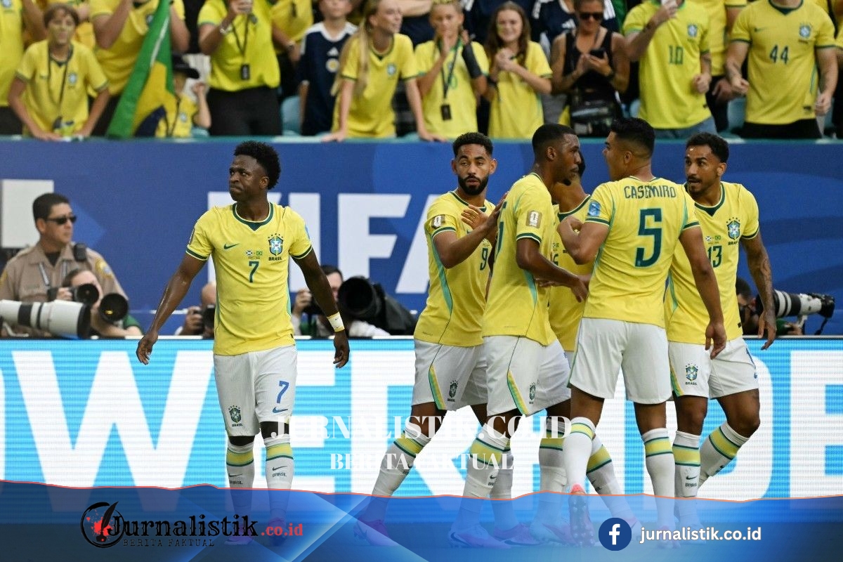 Vinicius Jr Ikuti Jejak para Legenda di Laga Brasil Vs Skotlandia Bola 25 Juni 2026