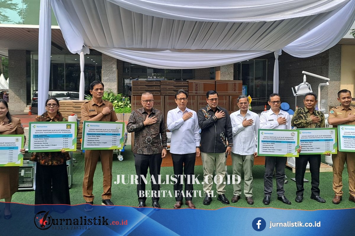 Kemenkes Salurkan Donasi Alkes Rp 1,5 Miliar untuk Pemulihan Usai Banjir Sumatera News 25 Juni 2026