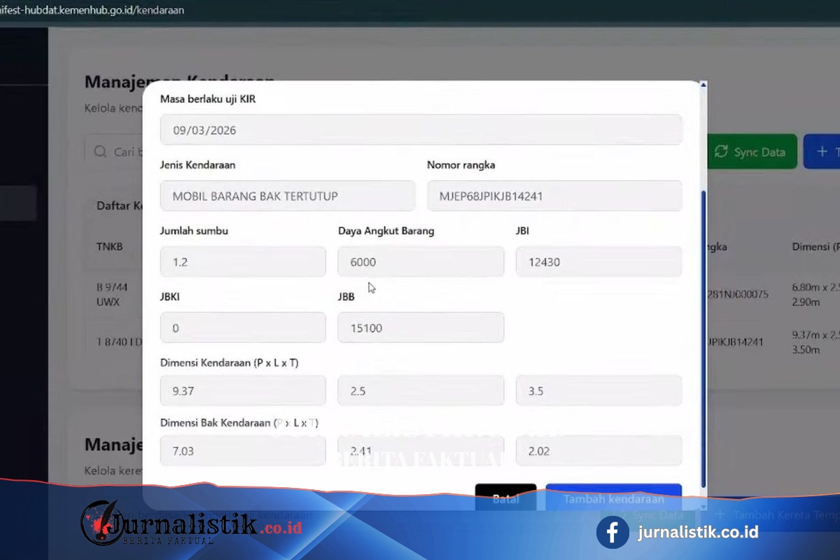 Kemenhub Luncurkan Aplikasi SUMBA untuk Digitalisasi Manifest Angkutan Barang Money 25 Juni 2026