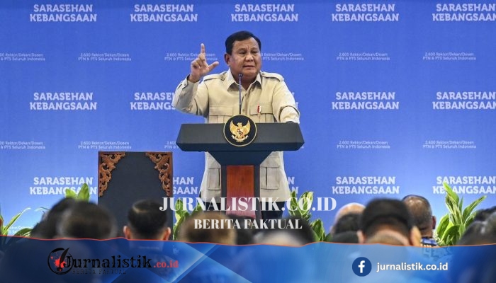 Prabowo: Academic Freedom, Perbedaan Pandangan di Kampus Tak Jadi Masalah