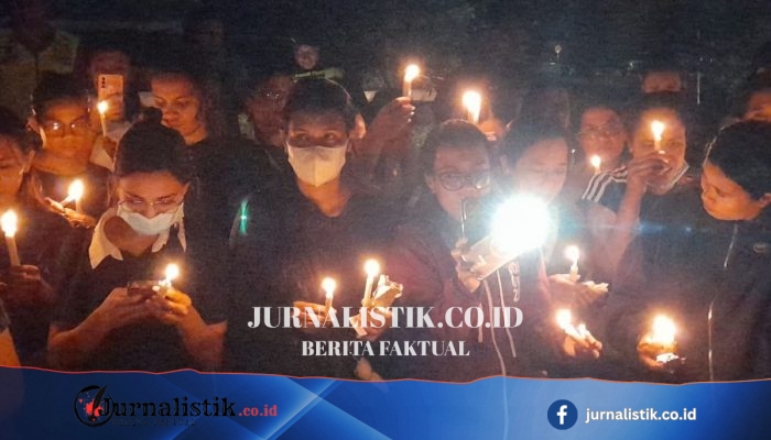 IDI TTU Gelar 1.000 Lilin bagi dr Icha di Depan Kantor DPRD TTU, Ungkap Solidaritas dan Keprihatinan