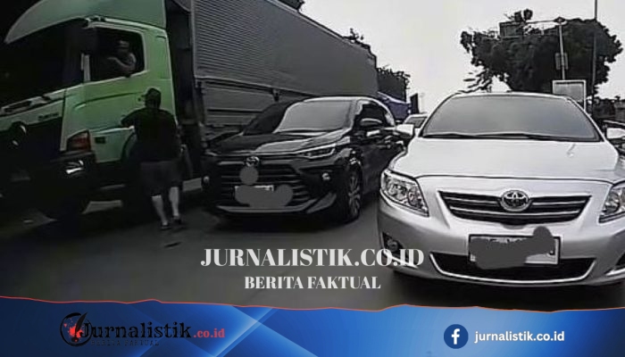 Barris Michael Immanuel Dipukul Palu saat Gelantungan di Truk Boks Usai Senggolan di Jakarta Timur, Kepala Luka Berat