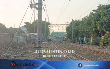 Penertiban Bantaran Rel Senen Jakpus: Area Pasar Gaplok Kini Tanpa Rumah Liar