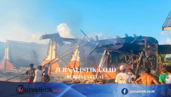 Kebakaran di SDN Kawalo Pulau Taliabu Hanguskan Tiga Ruangan, Sudah Masuk Program Rehabilitasi