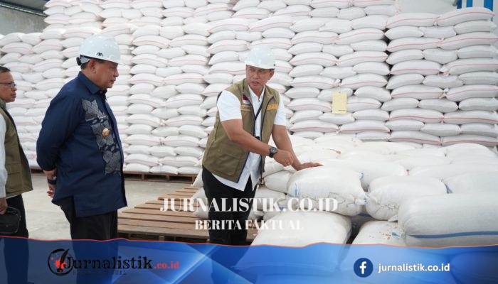 Dirut Perum Bulog Didampingi Gubernur Gusnar Ismail Salurkan Beras di Gorontalo