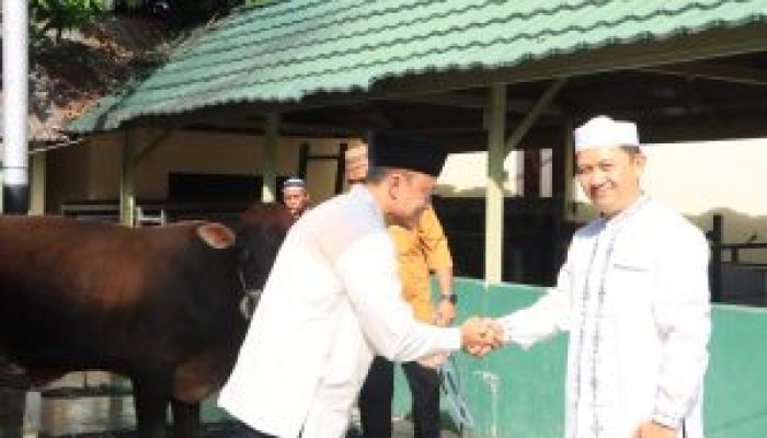 Polda Gorontalo Gelar Penyembelihan Hewan Kurban pada Idul Adha 1447 H/2026 M