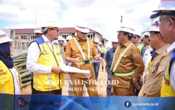 Gubernur Gusnar Tinjau Pembangunan Sekolah Rakyat di Wonosari