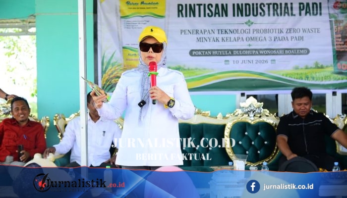 Wagub Gorontalo Idah Syahidah Rusli Habibie Ajak Petani Promosikan Beras Prebiotik di PENAS Tani dan Nelayan XVII