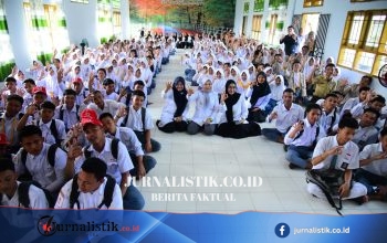 KPA Gorontalo Edukasi Bahaya HIV/Aids di SMA 1 Wonosari