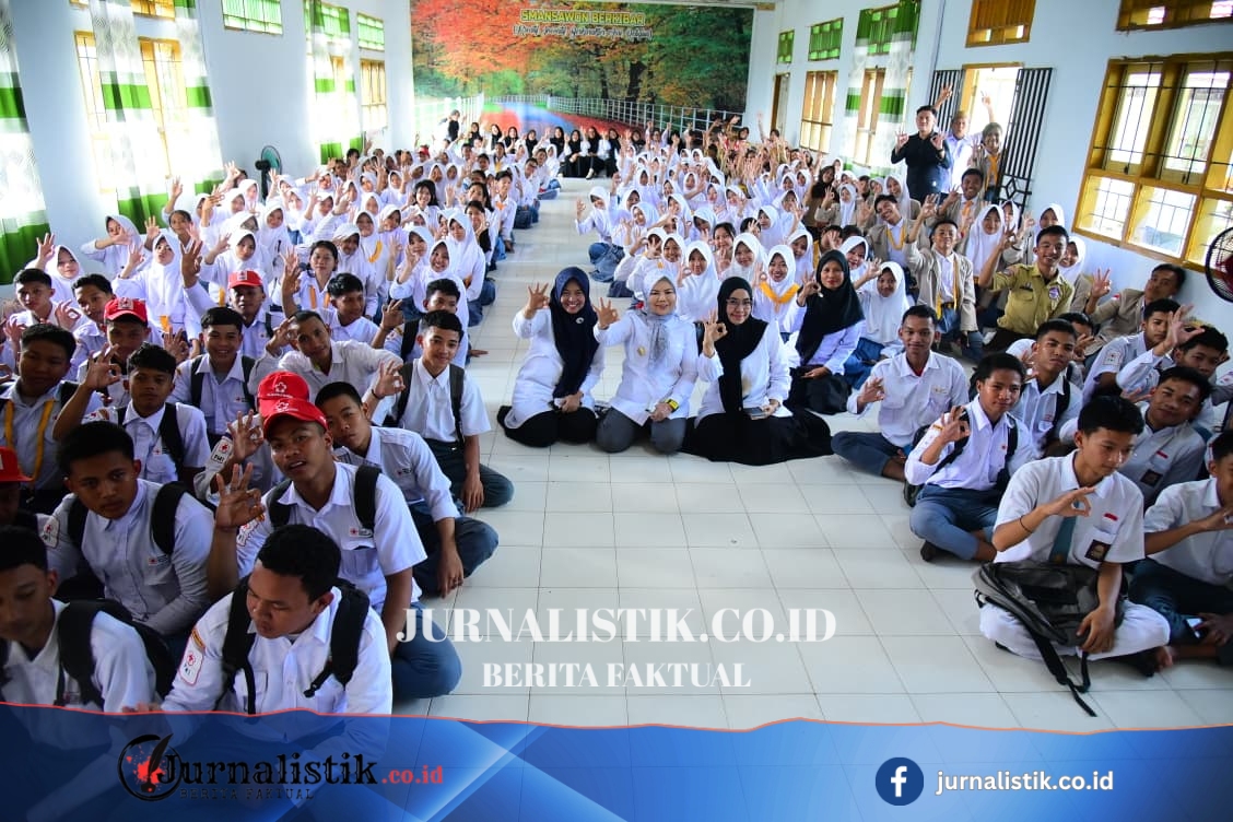 KPA Gorontalo Edukasi Bahaya HIV/Aids di SMA 1 Wonosari