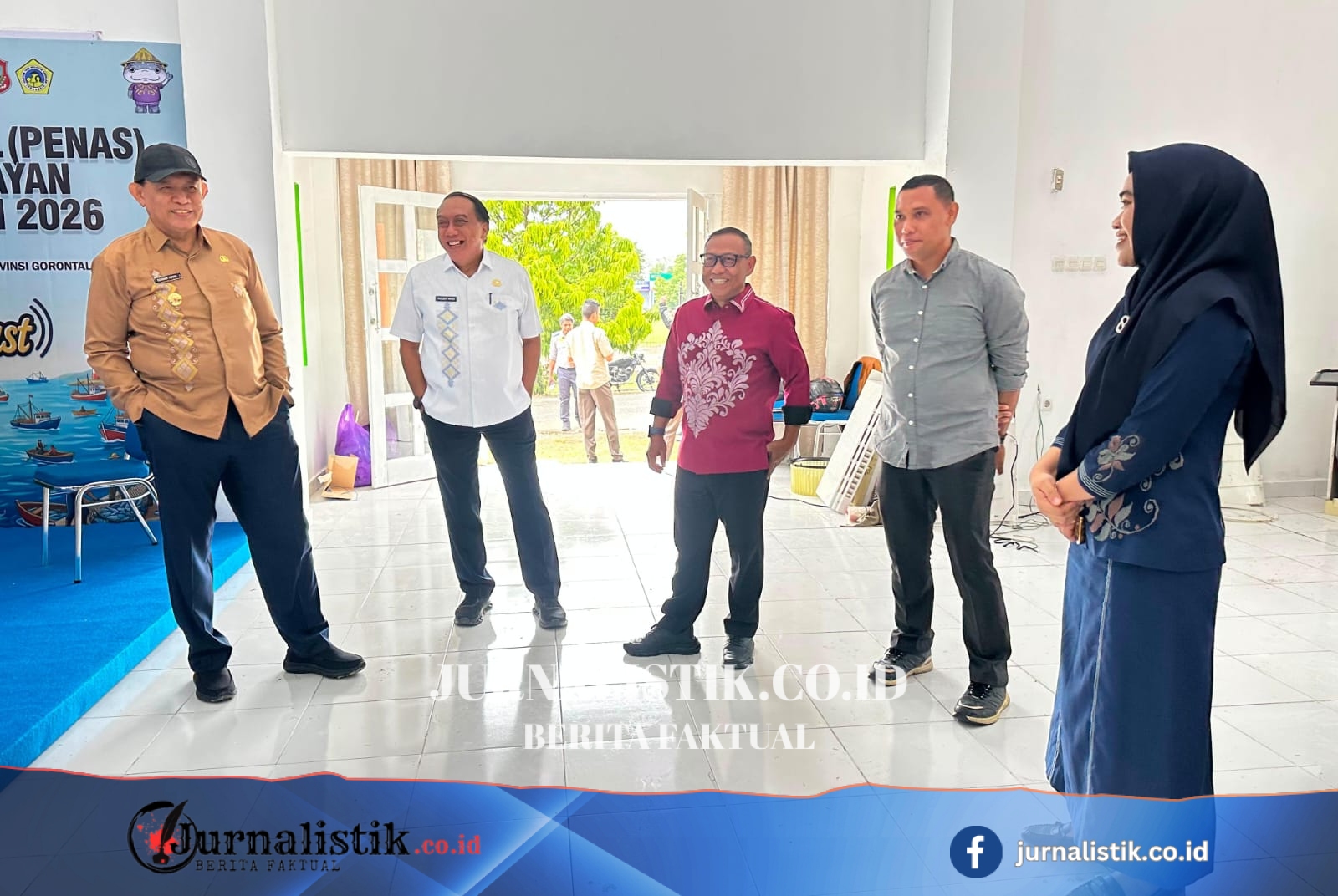 Gubernur Gorontalo Tinjau Media Center PENAS, Senin Siap Digunakan