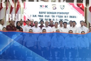 KPK DAN KORTASTIPIDKOR POLRI DUKUNG PENANGANAN PERKARA KORUPSI OLEH PENYIDIK POLDA GORONTALO