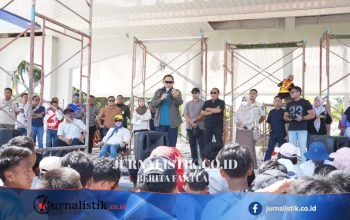 Gubernur Gorontalo Optimis Arena Utama PENAS Selesai Tepat Waktu
