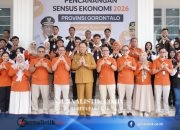 Sensus Ekonomi Dimulai, Gubernur Gorontalo Ajak Warga Menyukseskan
