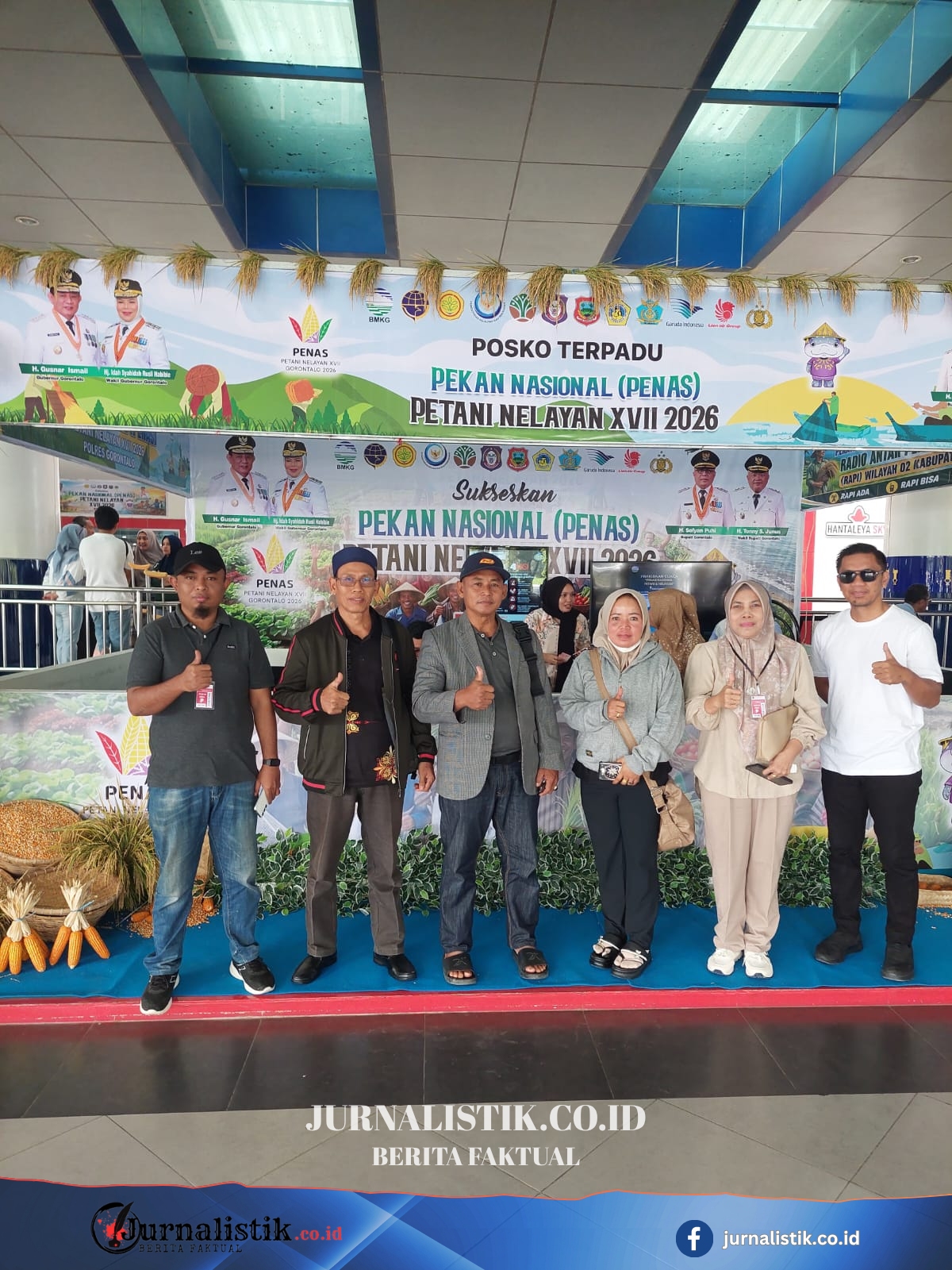 Delegasi Riau untuk PENAS XVII Tiba di Gorontalo