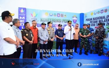 Konferensi Pers Perdana Menandai Pemanfaatan Media Center PENAS XVII