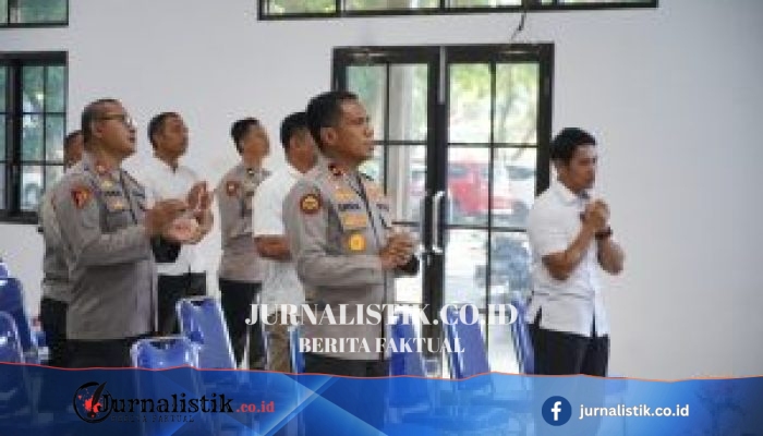 Polda Gorontalo Perkuat Iman dan Integritas Personel lewat Binrohtal Kristen dalam Pelaksanaan Tugas