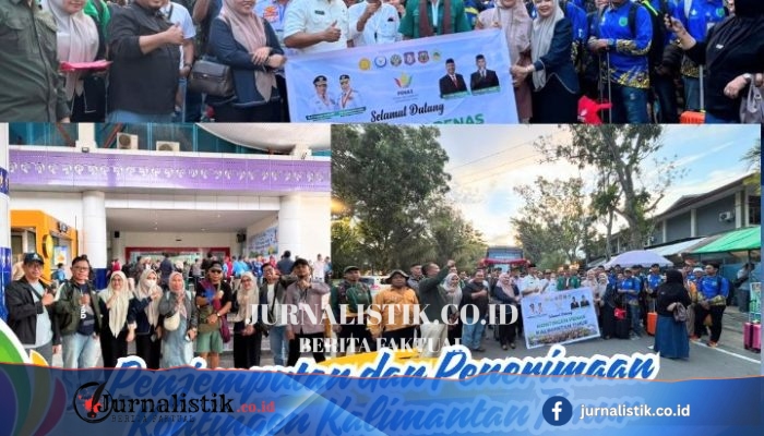 BKPSDM Gorontalo Menyambut Kontingen PENAS Petani Nelayan ke-XVII dari Kalimantan Timur