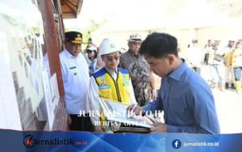 Kapolda Gorontalo dan Forkopimda Sambut Wapres, Meninjau Kesiapan Bendungan Bulango Ulu