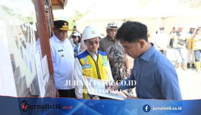 Kapolda Gorontalo dan Forkopimda Sambut Wapres, Meninjau Kesiapan Bendungan Bulango Ulu