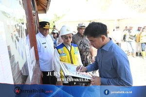 Kapolda Gorontalo dan Forkopimda Sambut Wapres, Tinjau Kesiapan Bendungan Bulango Ulu