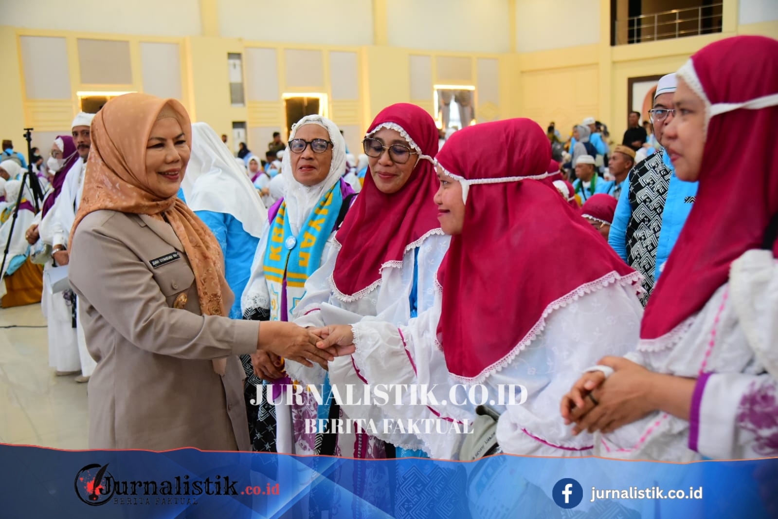 Wagub Gorontalo Sambut Kepulangan 218 Jemaah Haji Kloter 30