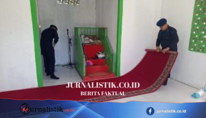 Detasemen Gegana Satbrimob Polda Gorontalo Menggelar Bakti Religi di Masjid Al Ikhlas sebagai Wujud Pengabdian Sambut Hari Bhayangkara ke-80