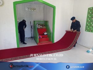 Detasemen Gegana Satbrimob Polda Gorontalo Gelar Bakti Religi di Masjid Al Ikhlas, Wujud Nyata Pengabdian Sambut Hari Bhayangkara ke-80