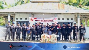 Batalyon B Pelopor Satbrimob Polda Gorontalo Gelar Bakti Religi dan Salurkan Bantuan Material untuk Masjid Ash-Shamad