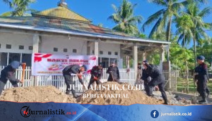 Sambut Hari Bhayangkara ke-80, Satbrimob Polda Gorontalo Gelar Bakti Religi Serentak di Tiga Masjid, Wujud Nyata “Polri untuk Masyarakat”