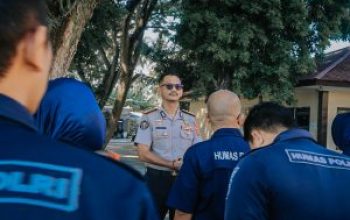 PERKOKOH PROFESIONALITAS PERSONEL HUMAS, KOMBES DESMONT : TINGKATKAN DISIPLIN DAN JAGA KESEHATAN.