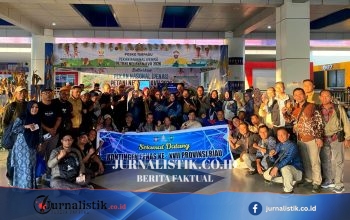 Kadis Kominfotik Gorontalo Menyambut Kontingen PENAS Provinsi Riau