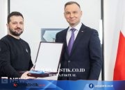 Zelensky stripped of highest Polish honour over WW2 name of army unit