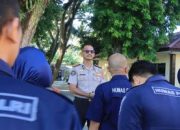 Kabid Humas Polda Gorontalo Tekankan Disiplin dan Kesehatan Personel Saat Apel Satker