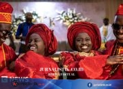 Twins marry twins in joyous Nigerian joint wedding